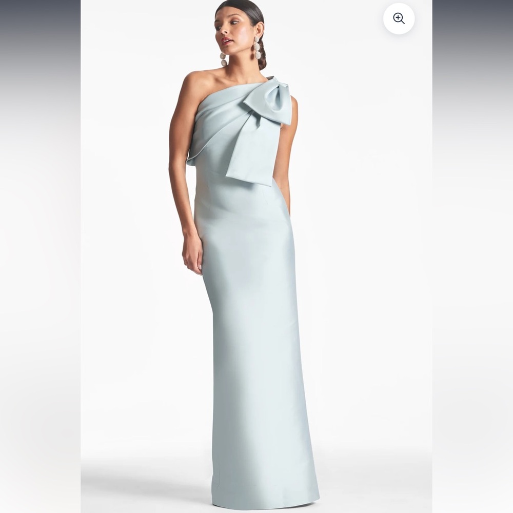 NEW Sachin & Babi Bonnie Gown in Ash Blue, size 6